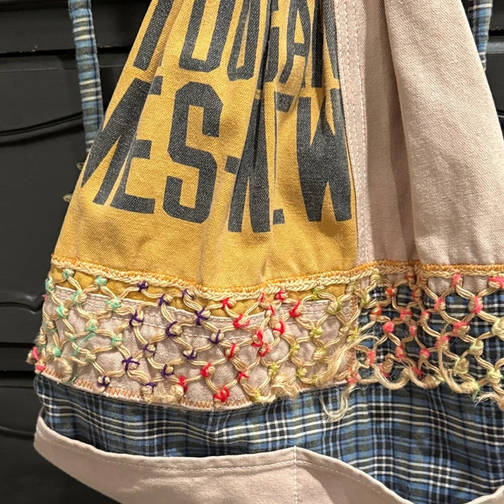 Free People Multicolor Patchwork Backpack - Picture 2 of 4